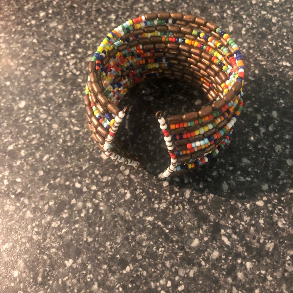 African print bangle